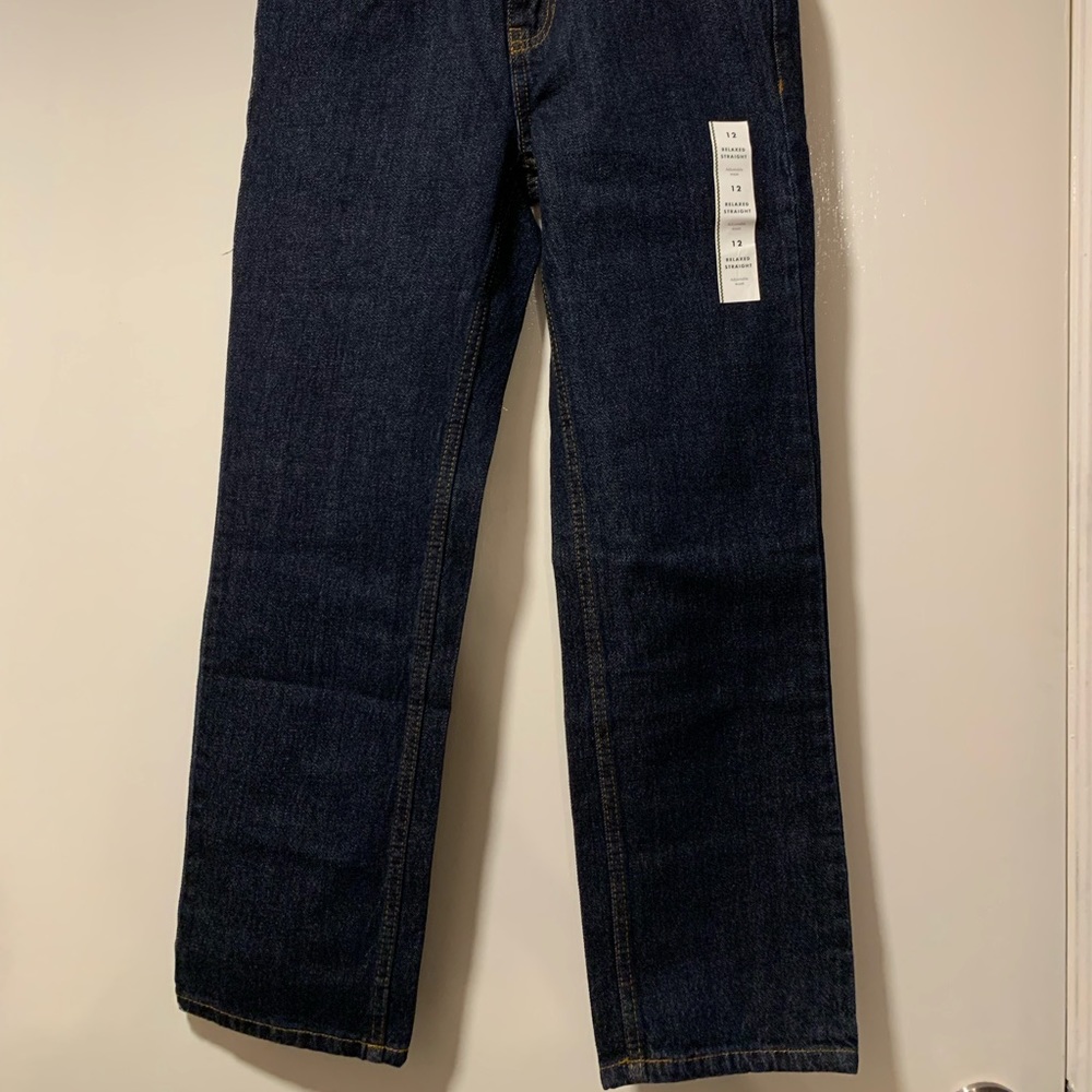Cat and Jack relaxed straight kids jeans